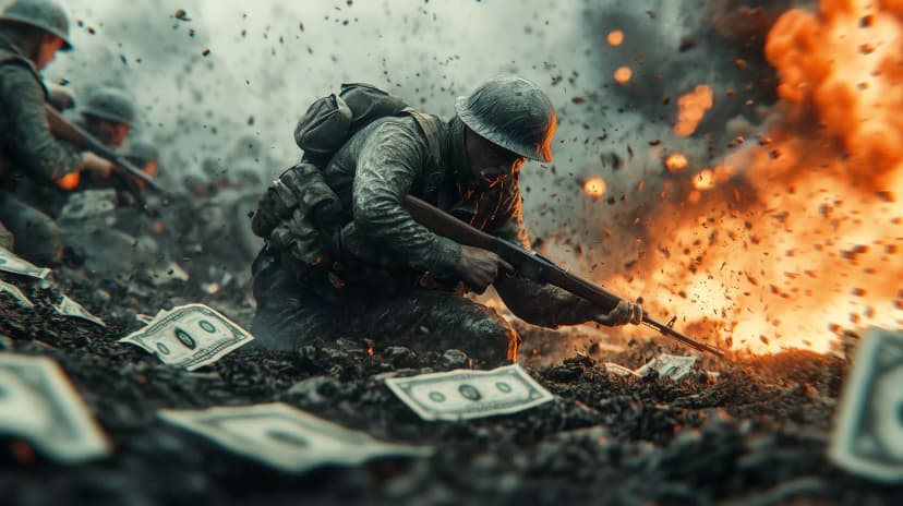 Monnaie, Guerre et Violence. Comment financer la Guerre Totale ?