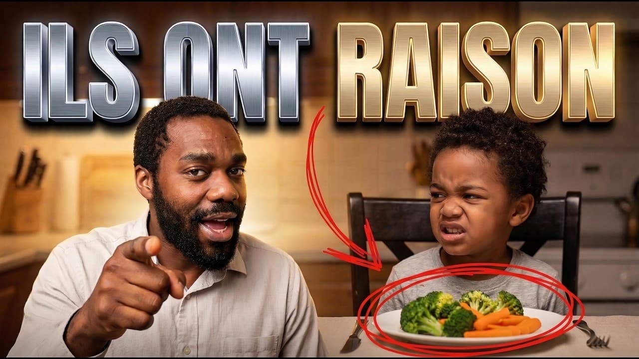 Pourquoi vos enfants n'aiment pas les lรฉgumes (ils ont raison)