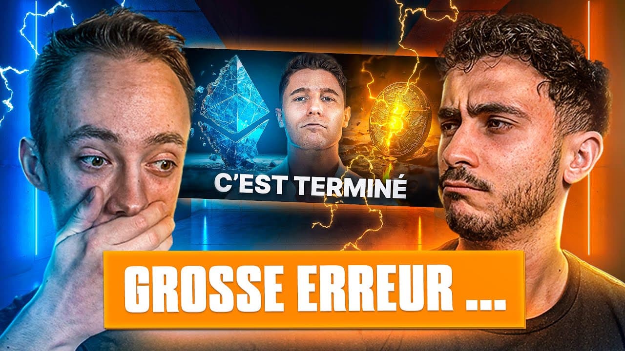 Théophile Eliet a-t-il raison de vendre toutes ses crypto-monnaies ?! 🤔