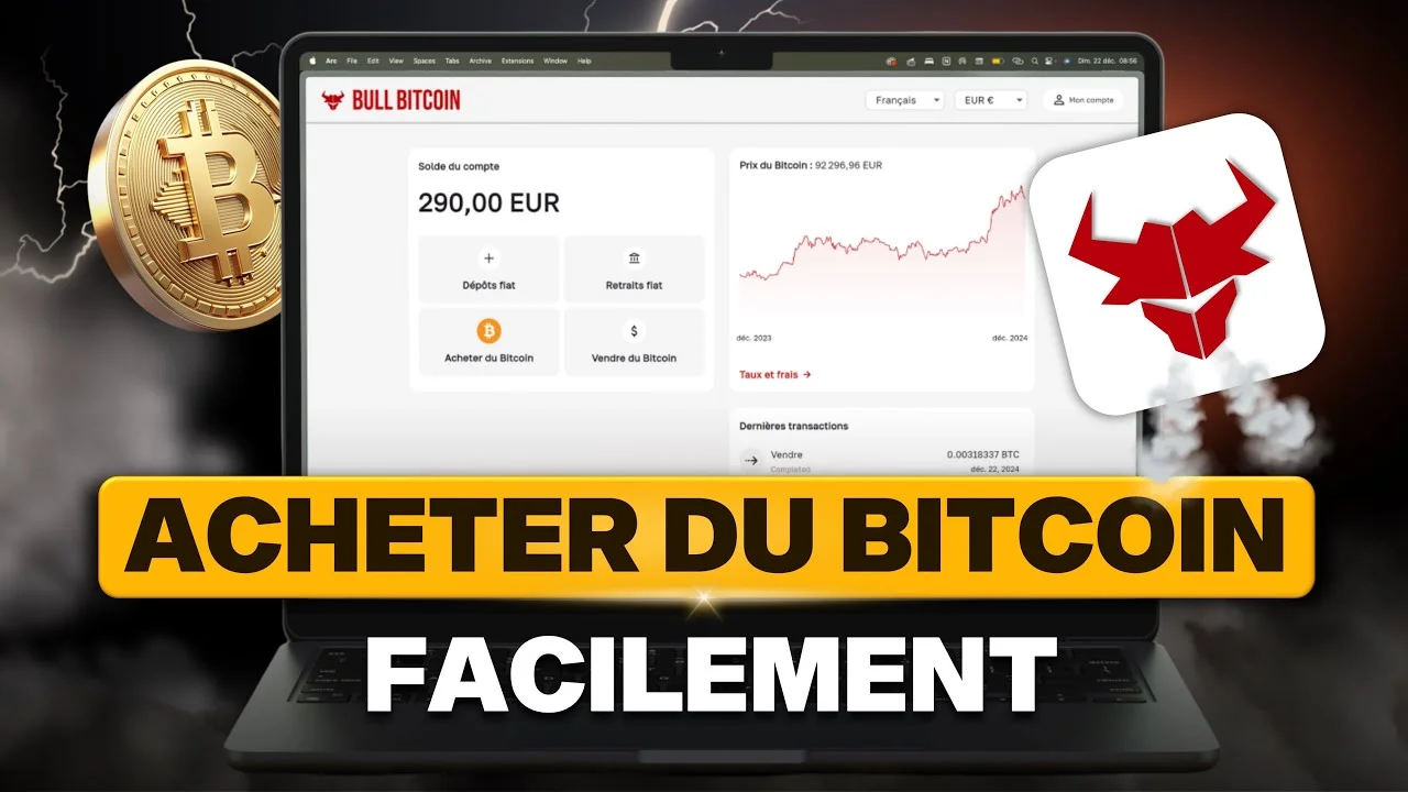 Comment ACHETER et VENDRE du BITCOIN en 2025 🔥 Tuto Complet