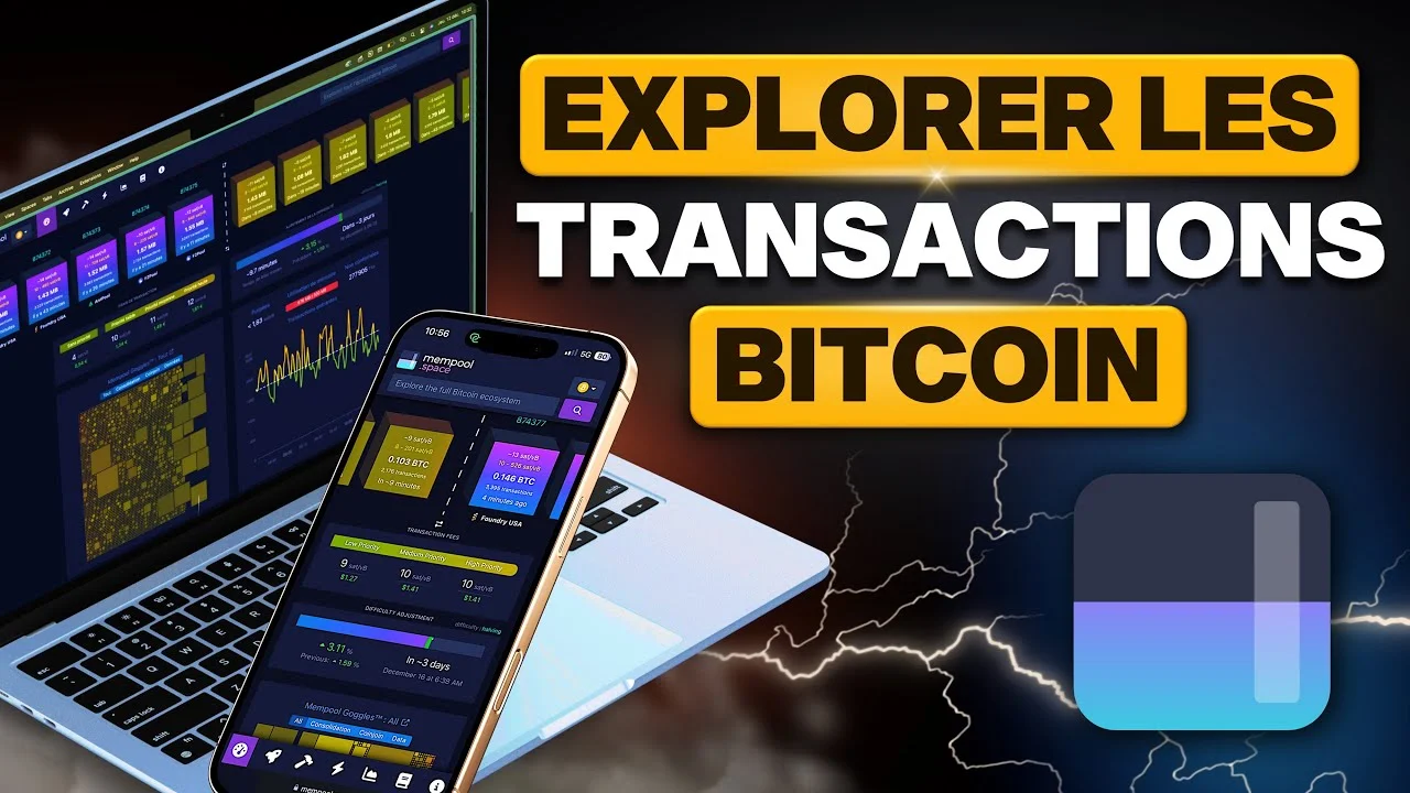 Comment réduire ses frais et suivre ses transactions Bitcoin ? Tuto Complet Mempool.space