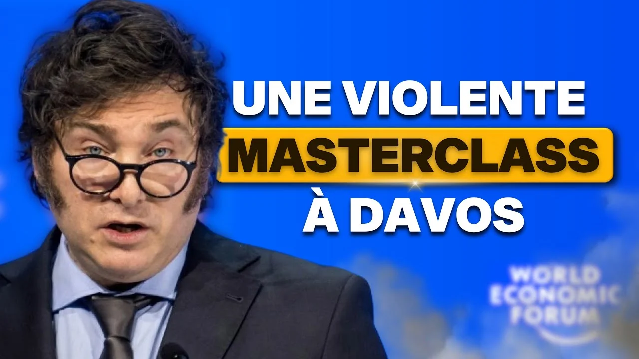 Javier MILEI révèle l’arnaque de la JUSTICE SOCIALE et du WOKISME au WEF 2025 🌍 Discours FR